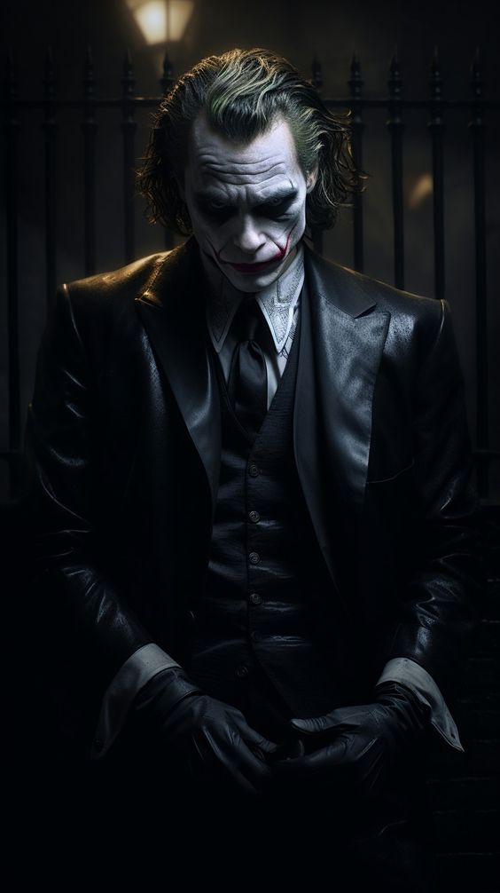 صور الجوكر مرعبة وحزينة 2025 (خلفيات joker HD)