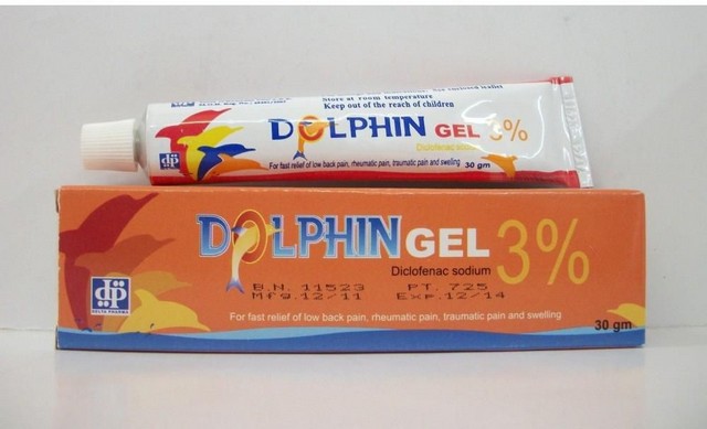 دولفين جيل (Dolphin Gel) مضاد للالتهاب ومسكن