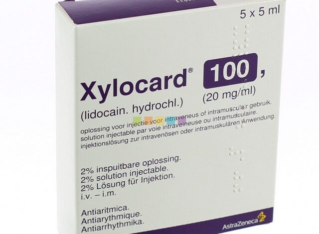 زيلوكارد (Xylocard) دواعي الاستخدام والجرعة الفعالة