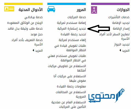 كيفية تجديد استمارة السيارة وفحصها بالخطوات