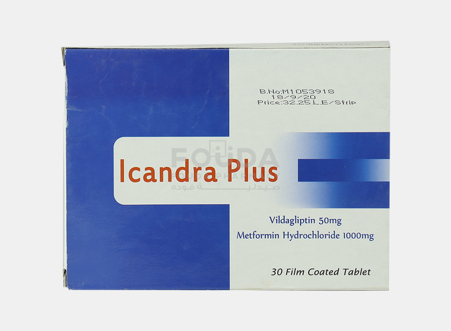 ايكاندرا بلس (Icandra Plus) دواعي الاستخدام والجرعة