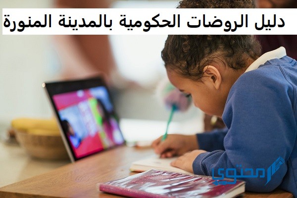 دليل الروضات الحكومية بالمدينة المنورة