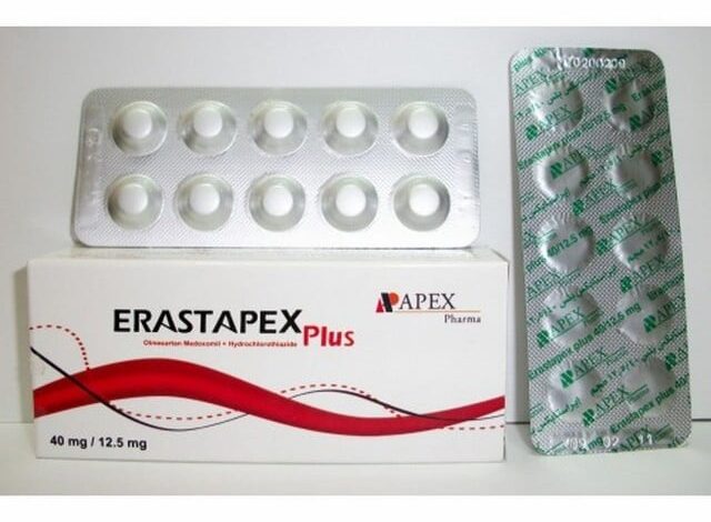 إيراستابكس Erastapax لعلاج ارتفاع ضغط الدم