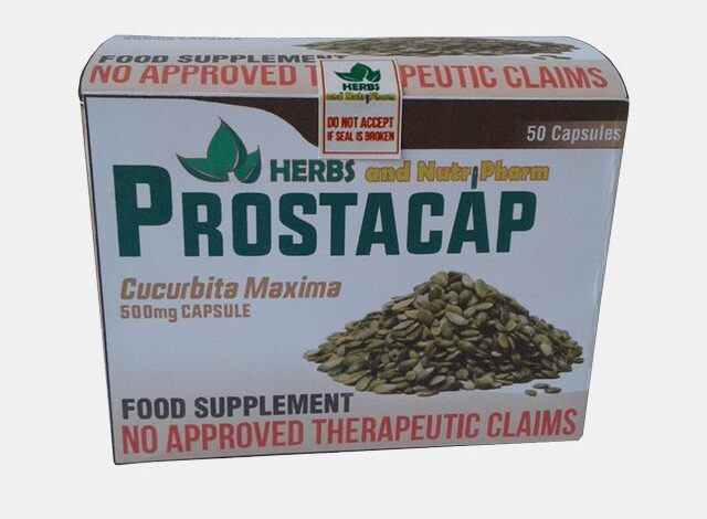 كبسولات بروستاكاب Prostacap لعلاج تضخم البروستاتا الحميد