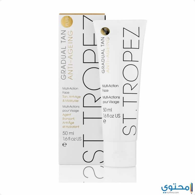 منتجات St Tropez's Gradual Tan Plus Anti-Ageing For Face